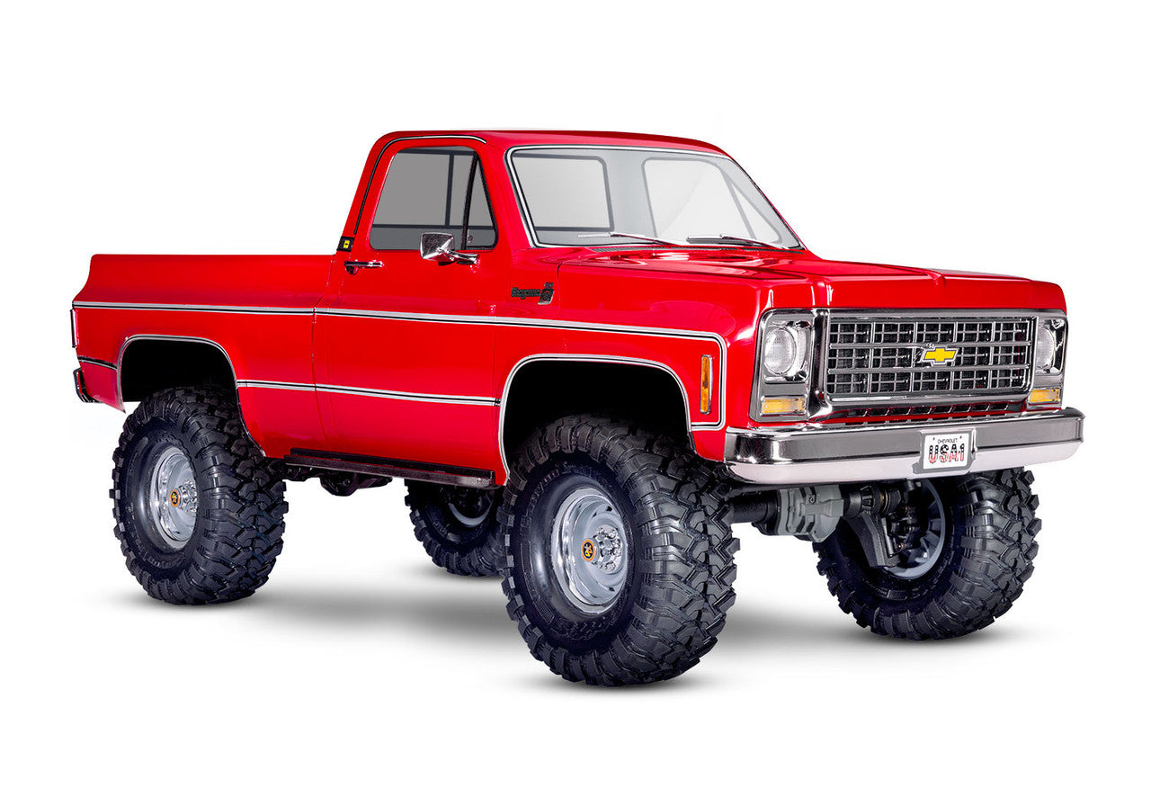 Traxxas TRX-4 1979 Chevrolet K10 1/10 4WD RTR Trail Crawler - Red 31 CW-15521