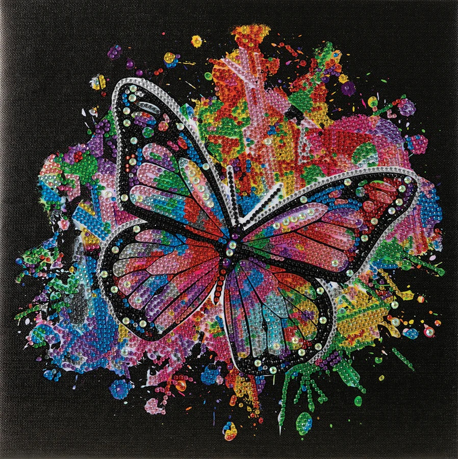 COLOR IN FLIGHT MEDIUM CRYSTAL ART MOUNTED KIT (11.8" X 11.8") 30 CW-15553