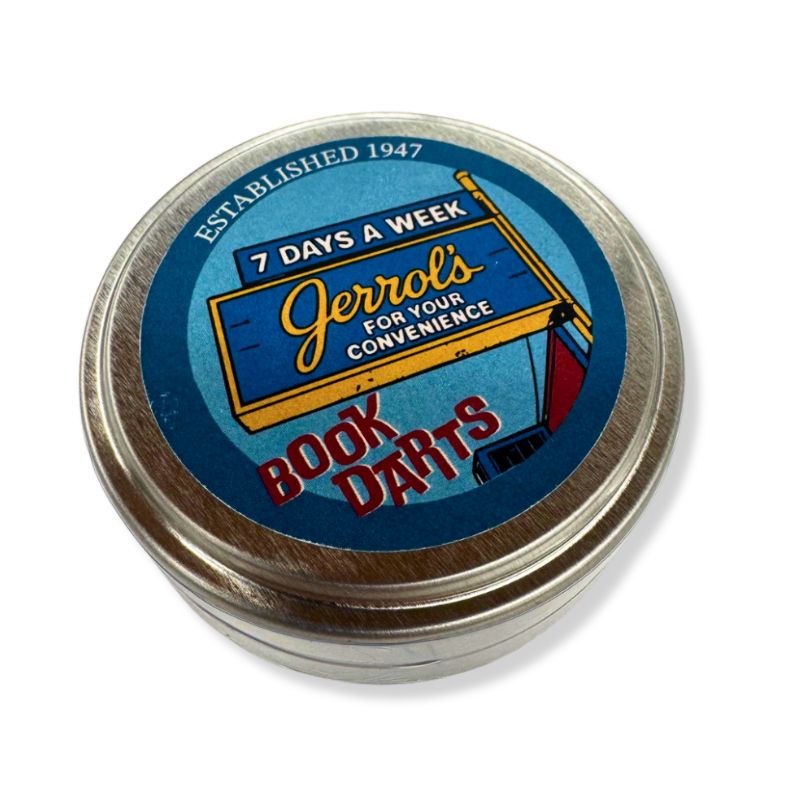 Jerrol's Book Darts Tin - 50 Mixed Metal 20 CW-15597_1