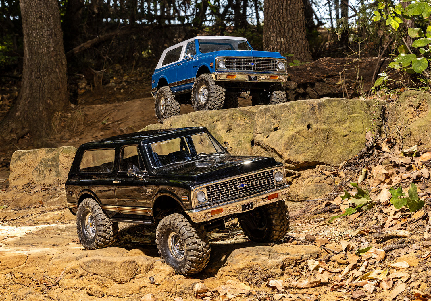 Traxxas TRX-4 Chevrolet Blazer RC Vehicle with Interior (1/10) - Black (91076-4-BLK) 31 CW-15695_6