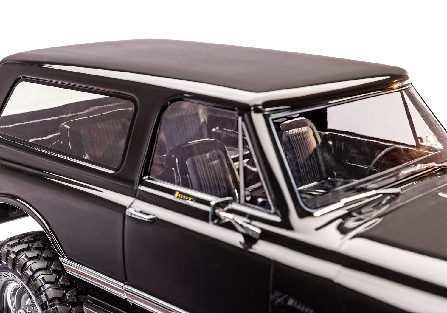 Traxxas TRX-4 Chevrolet Blazer RC Vehicle with Interior (1/10) - Black (91076-4-BLK) 31 CW-15695_9