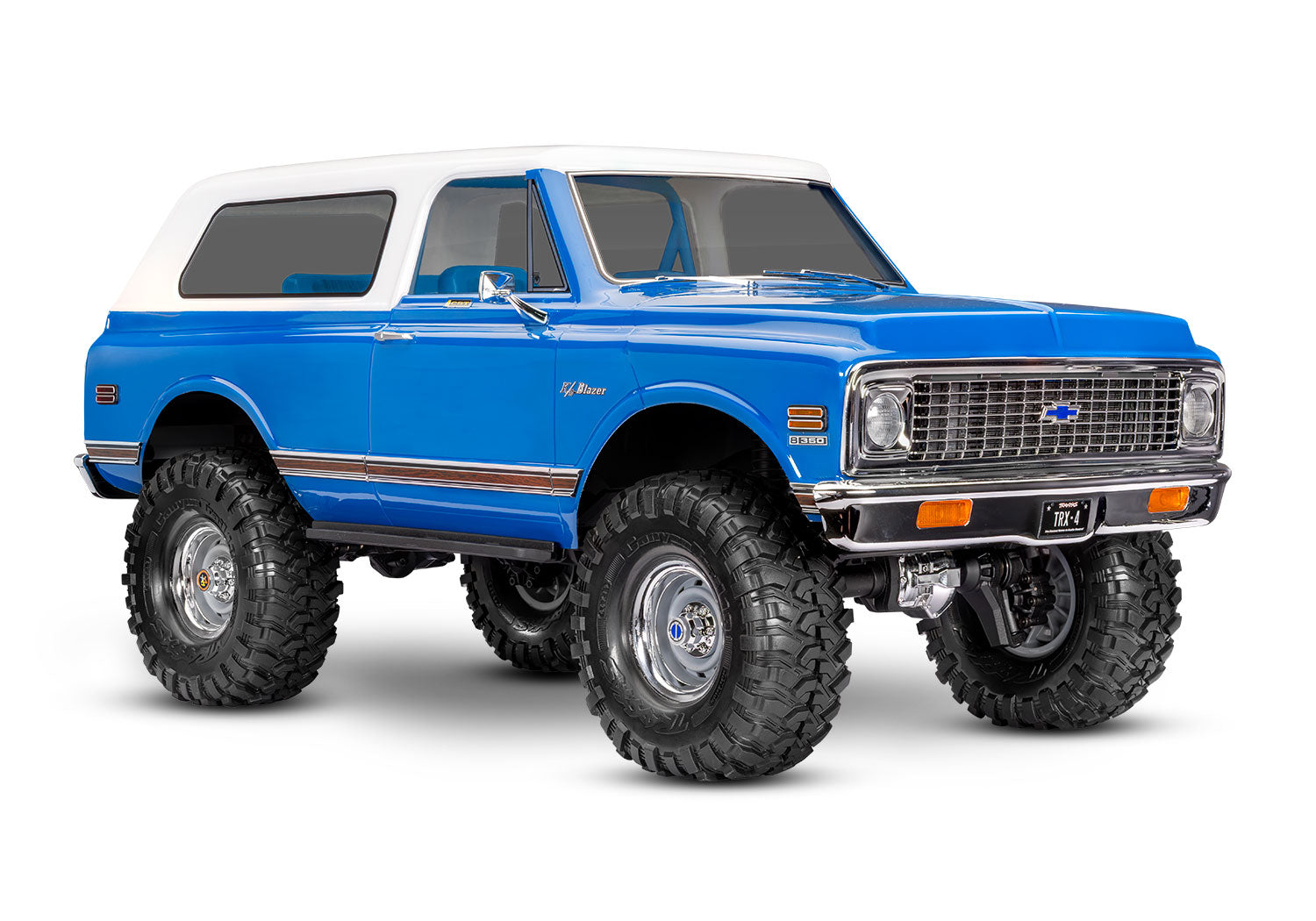 Traxxas TRX-4 Chevrolet Blazer RC Vehicle with Interior (1/10) - Blue (91076-4-BLUE) 31 CW-15696