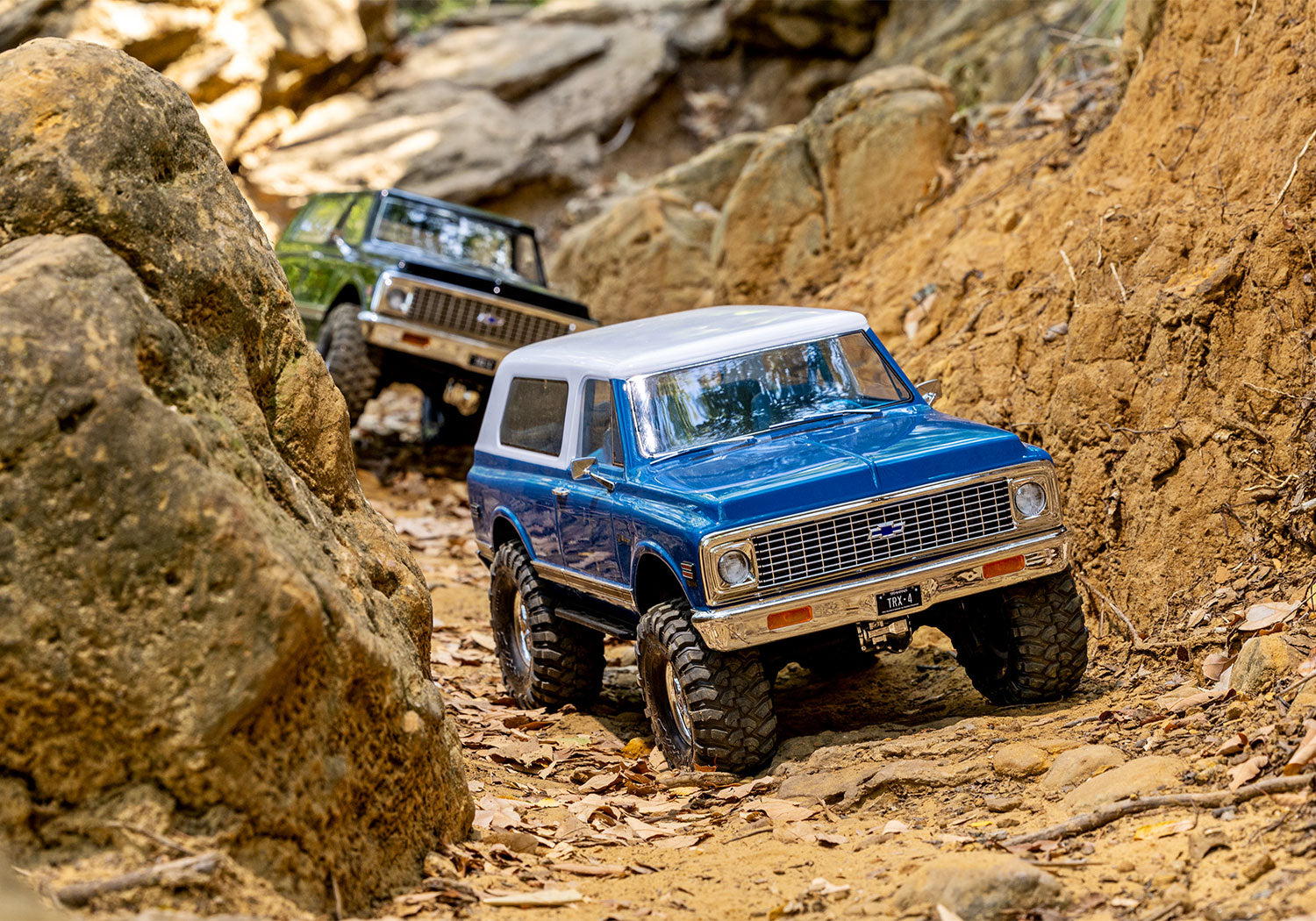 Traxxas TRX-4 Chevrolet Blazer RC Vehicle with Interior (1/10) - Blue (91076-4-BLUE) 31 CW-15696_18