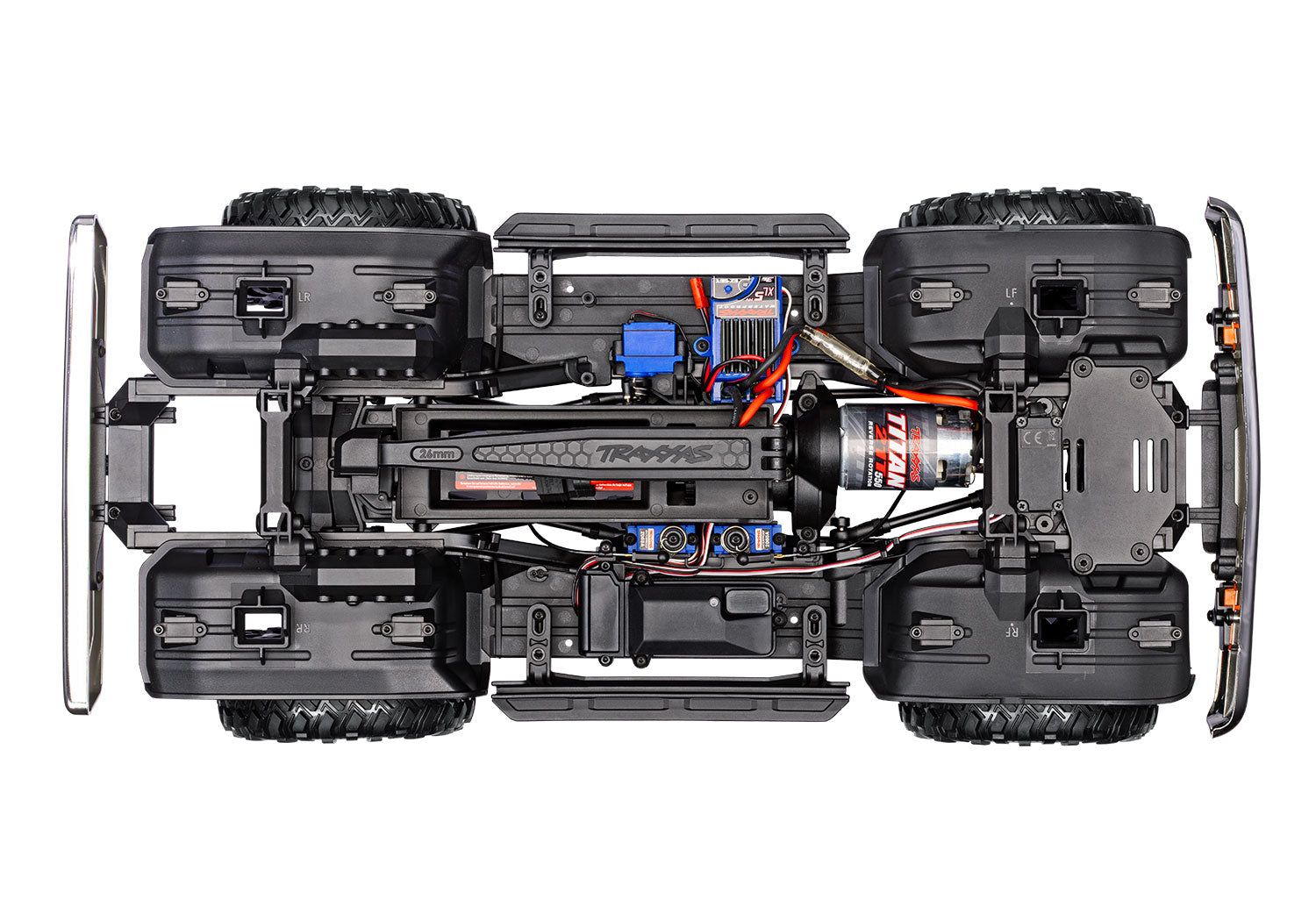 Traxxas TRX-4 Chevrolet Blazer RC Vehicle with Interior (1/10) - Blue (91076-4-BLUE) 31 CW-15696_6