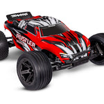 Traxxas Ruster 2WD XL-5 RC Vehicle w/ Battery (1/10) - 37254-8-REDX 31 CW-15701