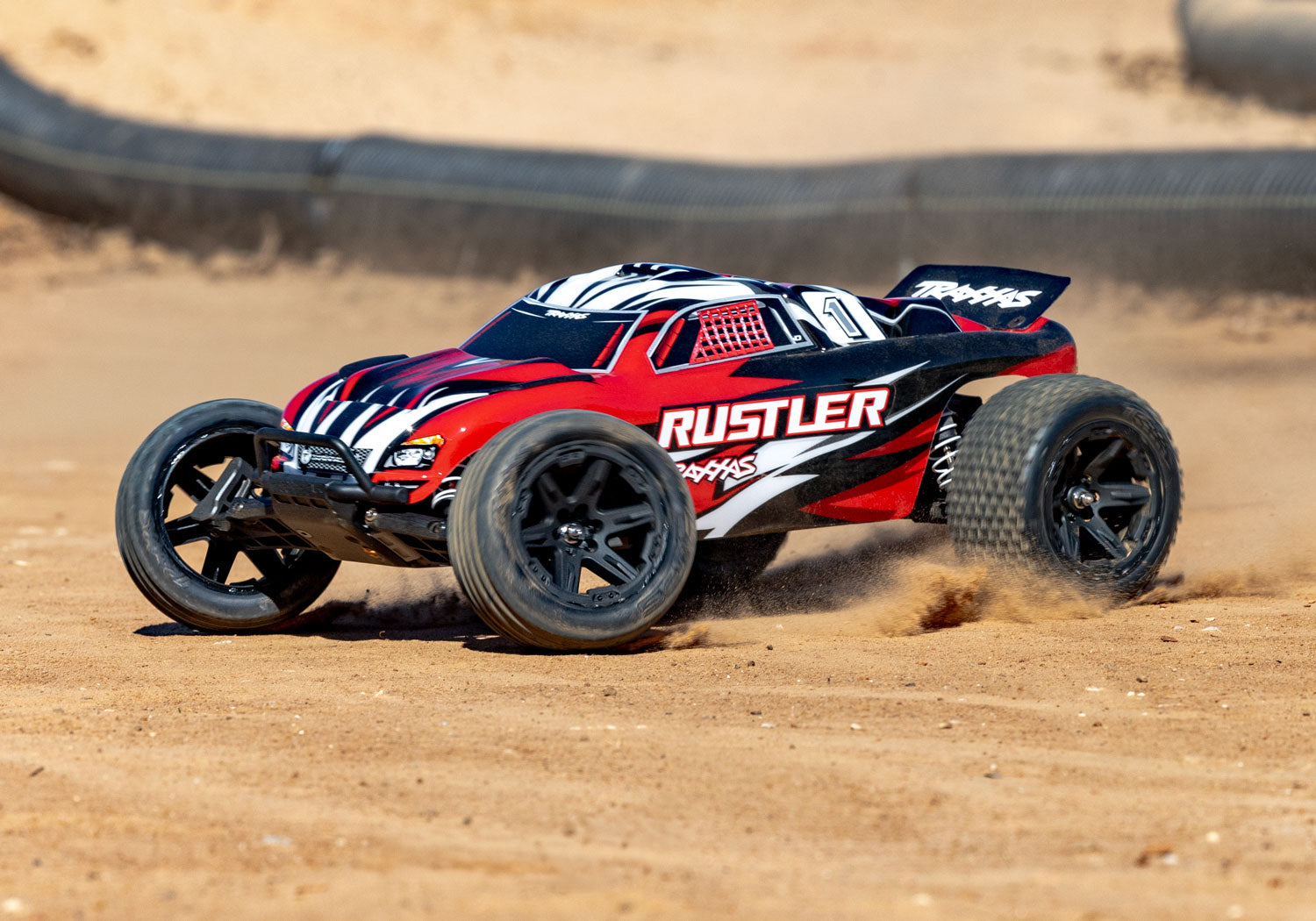 Traxxas Ruster 2WD XL-5 RC Vehicle w/ Battery (1/10) - 37254-8-REDX 31 CW-15701_12