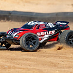 Traxxas Ruster 2WD XL-5 RC Vehicle w/ Battery (1/10) - 37254-8-REDX 31 CW-15701_12