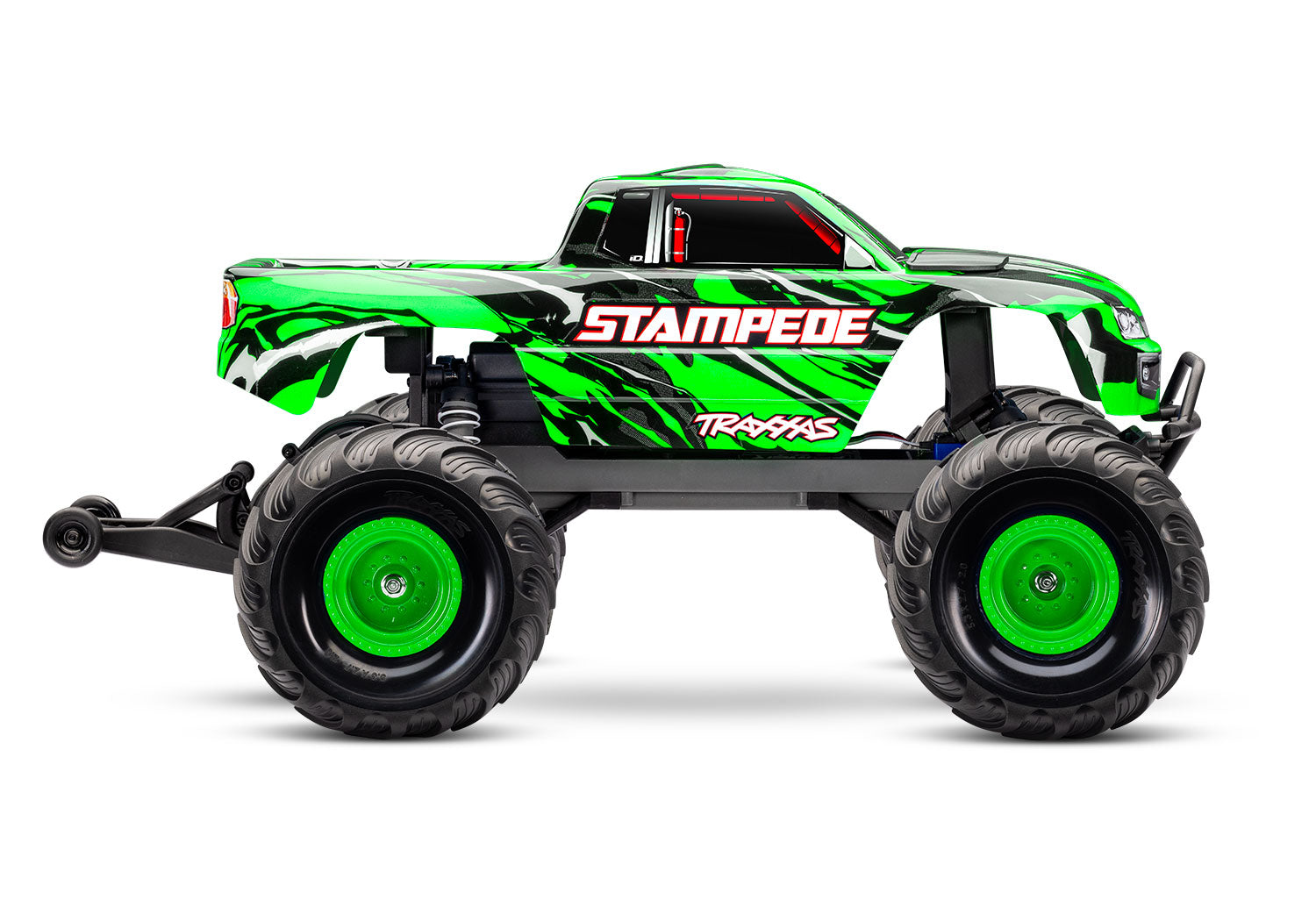 Traxxas Stampede 2WD XL-5 RC Vehicle W/ Battery (1/10) - Green (36254-8-GRNX) 31 CW-15704_1