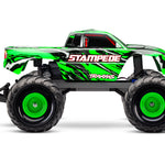 Traxxas Stampede 2WD XL-5 RC Vehicle W/ Battery (1/10) - Green (36254-8-GRNX) 31 CW-15704_1