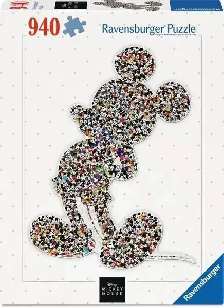 Shaped Mickey 945-Piece Jigsaw Puzzle from Ravensburger 20 CW-15760