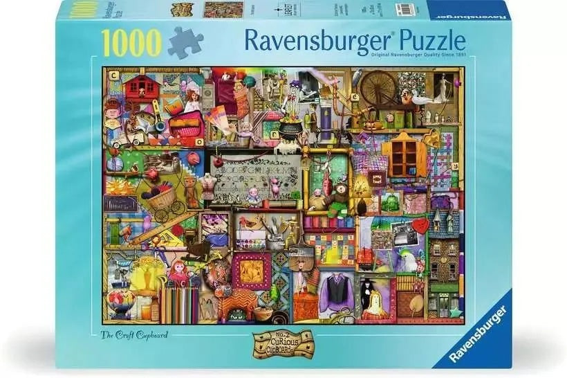 The Craft Cupboard 1000-Piece Jigsaw Puzzle from Ravensburger 20 CW-15765