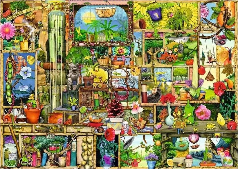 The Gardener's Cupboard 1000-Piece Jigsaw Puzzle from Ravensburger 20 CW-15770