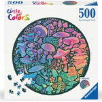Mushrooms 500-Piece Round Jigsaw Puzzle from Ravensburger 20 CW-15773_8a46ec5f-d8c9-4c7c-9e33-b1d978279696