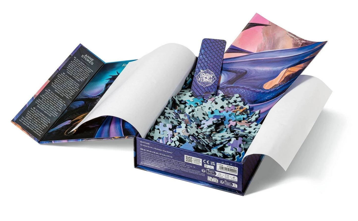 Romantasy Iron Flame 500-Piece Jigsaw Puzzle from Ravensburger 20 CW-15797_3