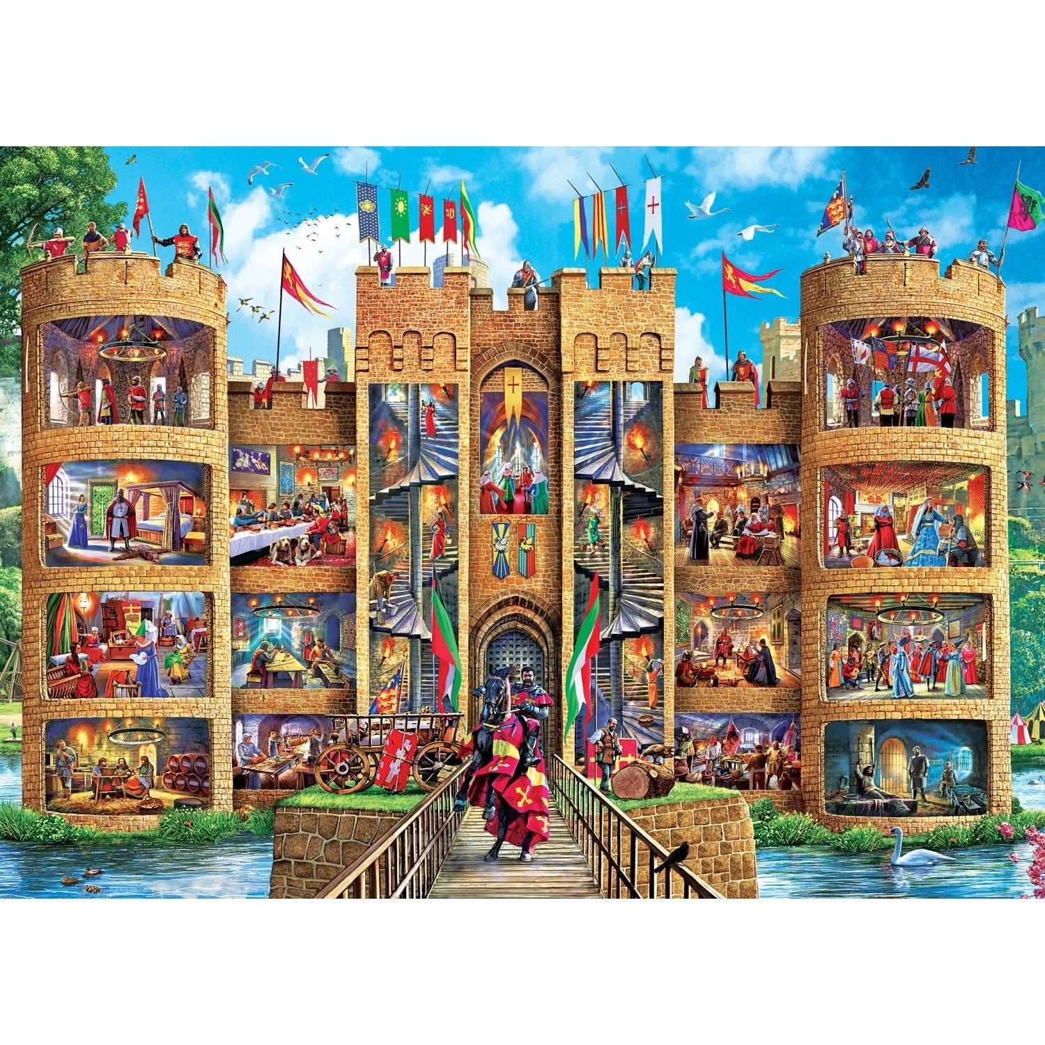Cutaway Castle 150-Piece XXL Jigsaw Puzzle from Ravensburger 20 CW-15800_ad3467af-8883-4a58-aacf-196a5f1fb16a