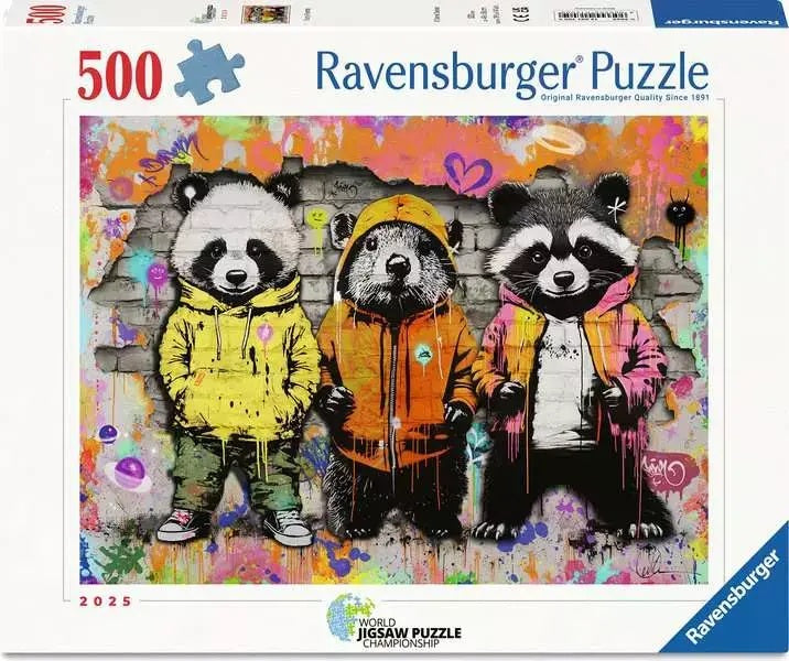 Furry Friends 500-Piece Jigsaw Puzzle from Ravensburger 20 CW-15827