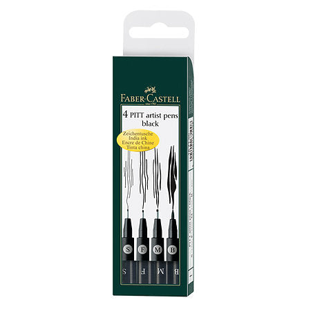 Draw Black 4 Pitt Artest Pen Faber FL171542