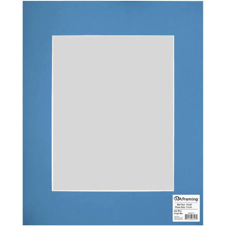 Mat 16X20 Bay Blue Mat Frame FL172708_8c0bd266-a79d-405f-8bc0-d26dbfc5b248