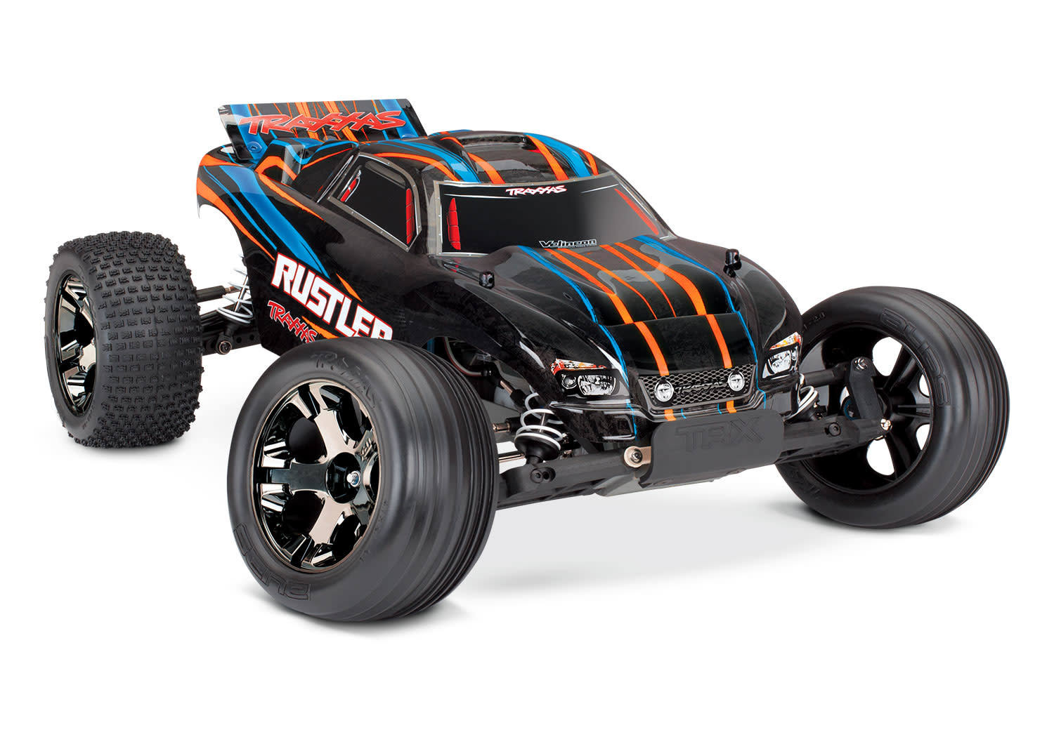 Rustler Vxl Rtr W/Tsm Orange FL173362