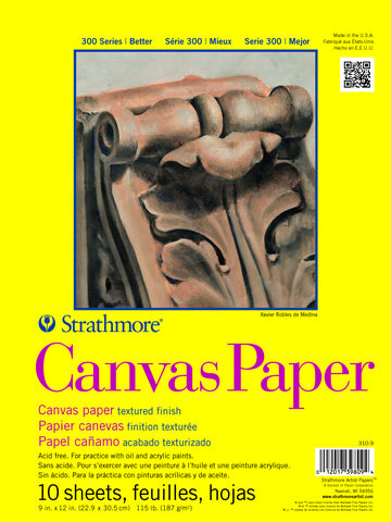 12X16 Canvas Paper Pad FL173478