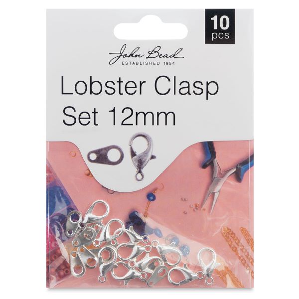 12Mm Silver Lobster Clasp FL174597