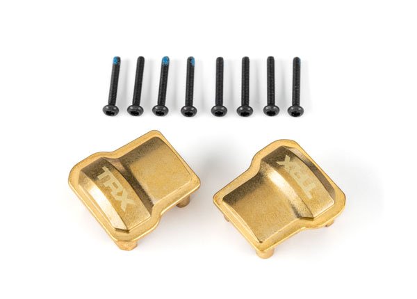 Trx-4M Brass Diff Cover (2) 8 Gram Tra9787 FL175149