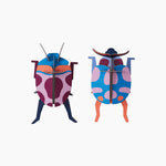 Coccinelle Couple Beetle Wall FL175830