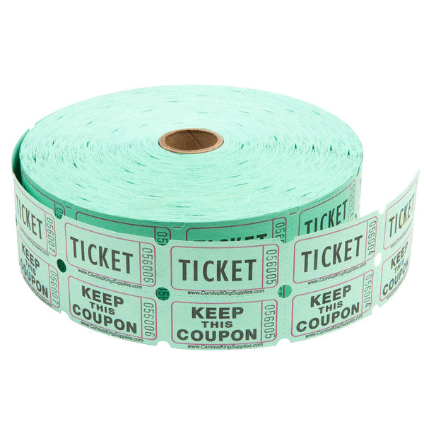 Ticket Double Tickets Green JB-10018