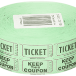 Ticket Double Tickets Green JB-10018