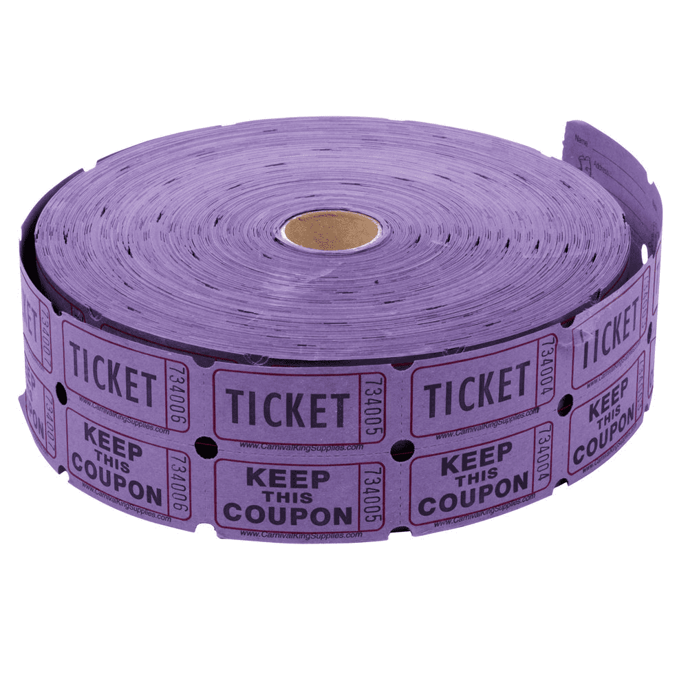 Ticket Double Tickets Purple JB-10019