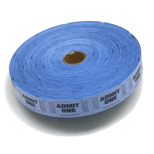 Ticket Single Blue Tickets JB-10298