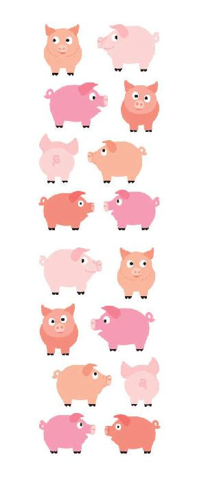 CHUBBY PIGS STICKERS JB-18313