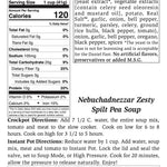 Nebuchadnezzar Zesty Split Pea Soup - Large JB-19257