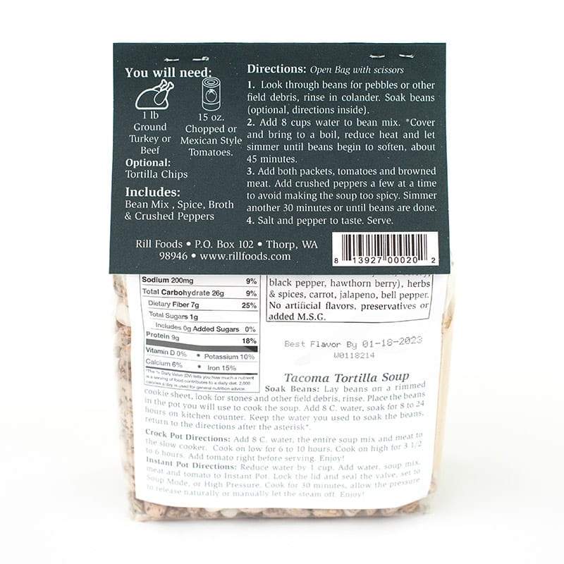 Tacoma Tortilla Soup - Large JB-19472