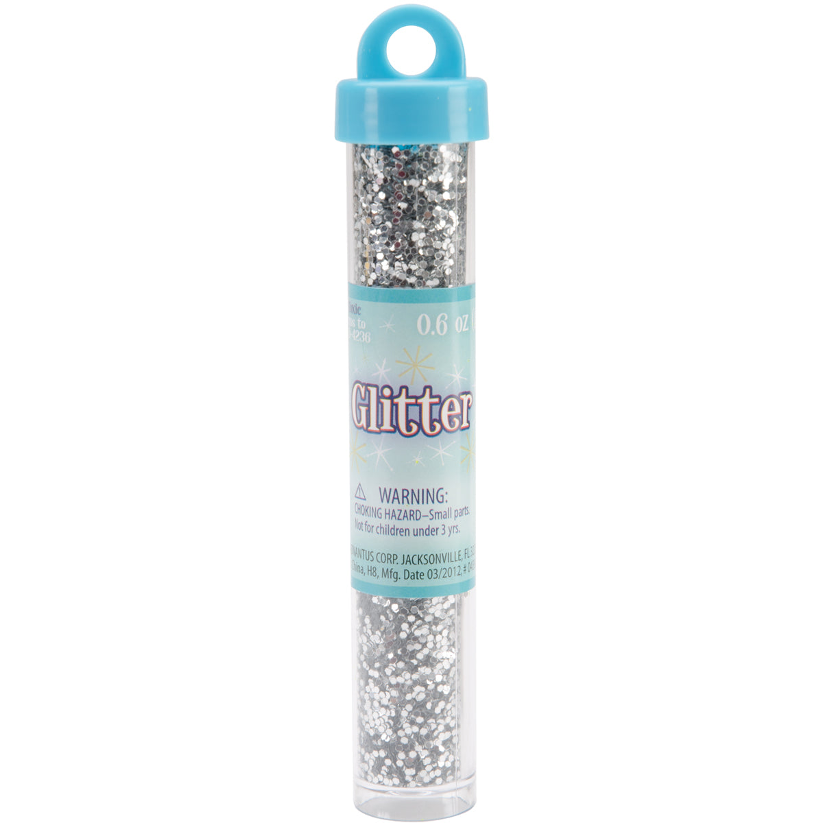 Glitter Tube Silver JB-19631