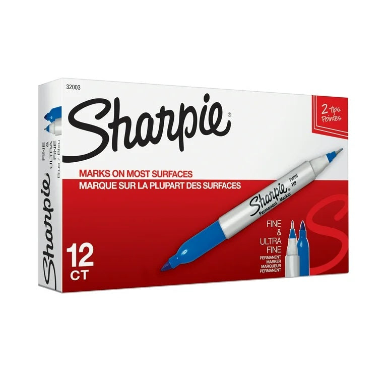 Super Twin Tip Sharpie Blue JB-20296