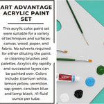 Art Advantage Paint Set Acrylic .41Oz 6 Color Arts & Crafts JB-20586_2