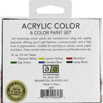 Art Advantage Paint Set Acrylic .41Oz 6 Color Arts & Crafts JB-20586_4