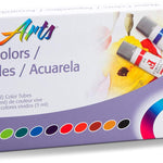 Pentel Arts Water Colors, Assorted, 5Ml Tubes, 12 Color Set Arts & Crafts JB-21036_1