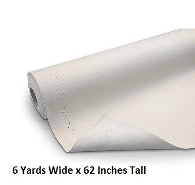 PRIMED CANVAS ROLL 62"X6YD Arts & Crafts JB-21910_1