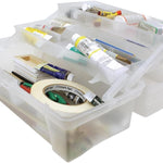 Artist Toolbox 2 Tray Clear Arts & Crafts JB-22363_1