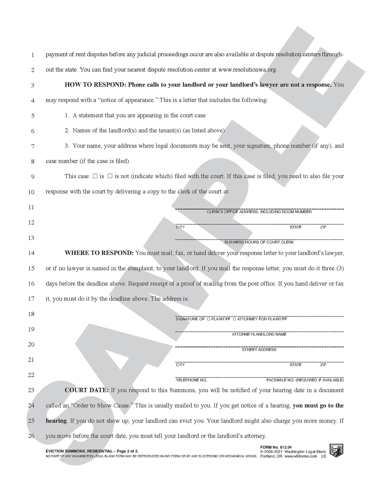 812.04 Eviction Summons Reside JB-23221