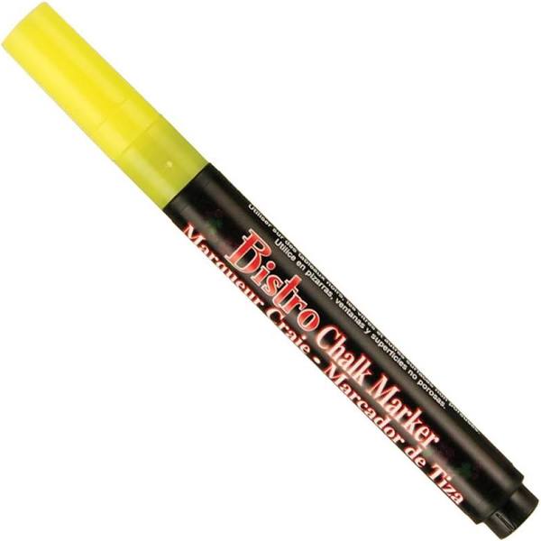 Cm F Yellow Fine Chalkboard Marker Bistro JB-23985_6651514e-9dd3-4bc5-959a-90d4fcd28dbb