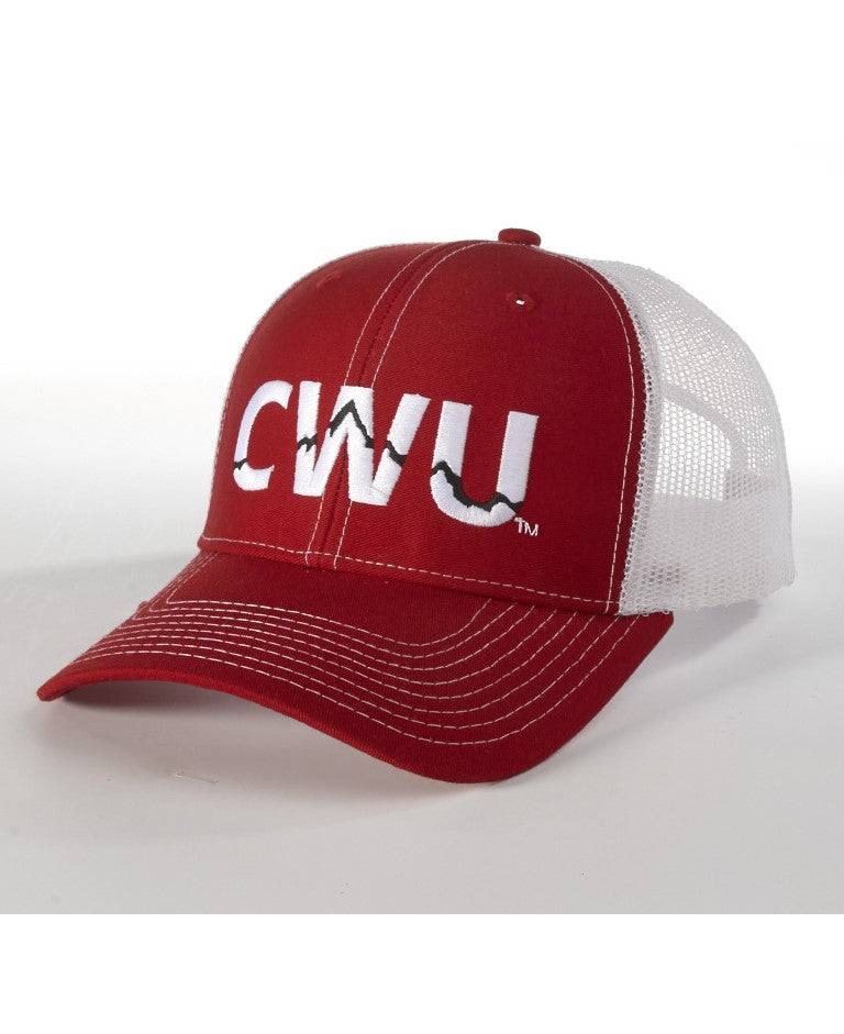 Trucker Hat Red/white CWU JB-24474_22ee3d1a-9c55-40b2-b0a3-c4f912a4dd60
