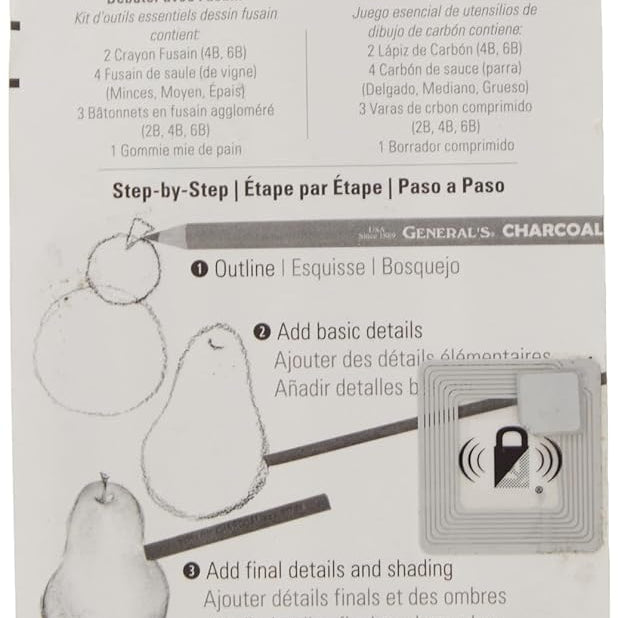 General Pencil 57139-Bp Getting Started With Charcoal Set Arts & Crafts JB-25493_1