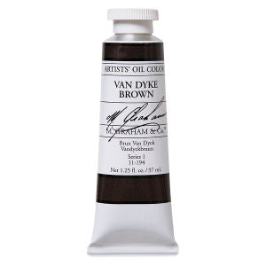 O Mg Van Dyke Brown Oil Paint 1.25Oz M Graham JB-25973_faf659bf-1096-4575-82b1-a39c62fa543f