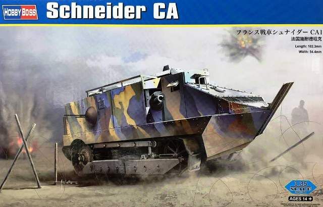 Hobbyboss 1/35 Schnieder Ca - Early Plastic Model 31 JB-26866