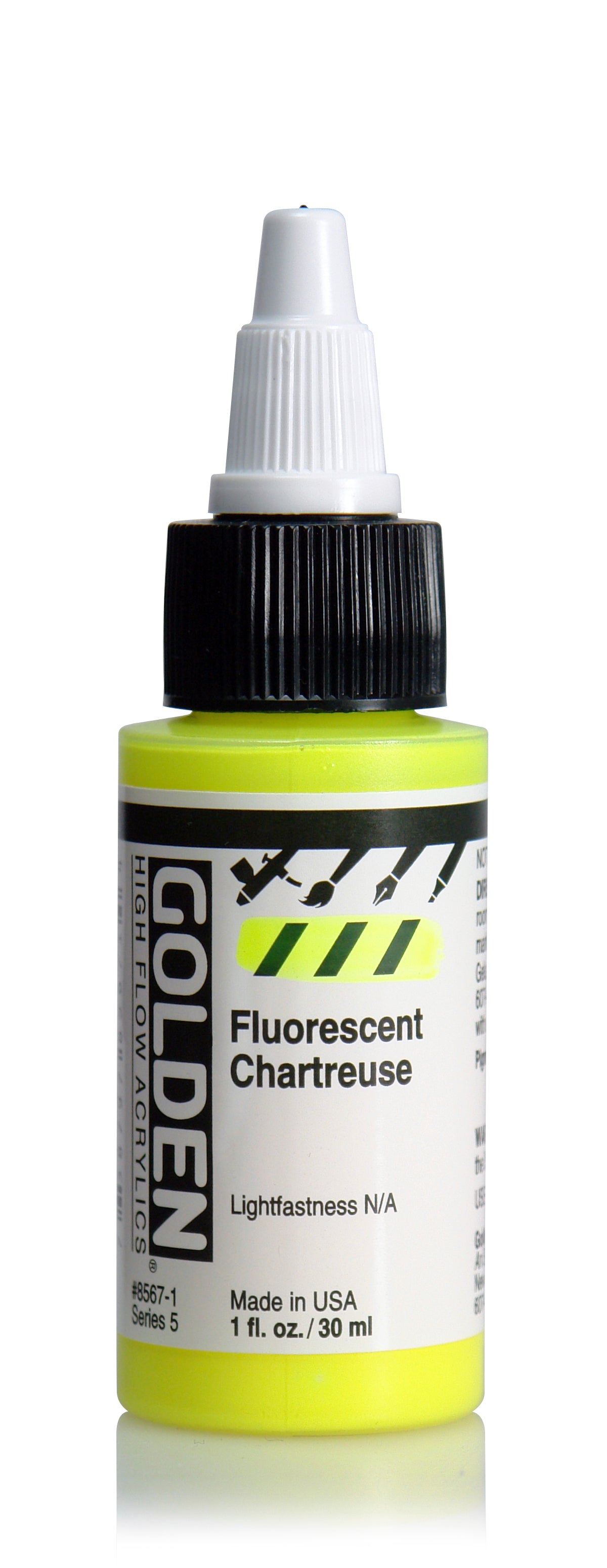 Golden High Flow Acrylic Flrsct Chartreuse Arts & Crafts JB-26925_f37f9e34-6568-4222-a224-90c7b7cbc0f2