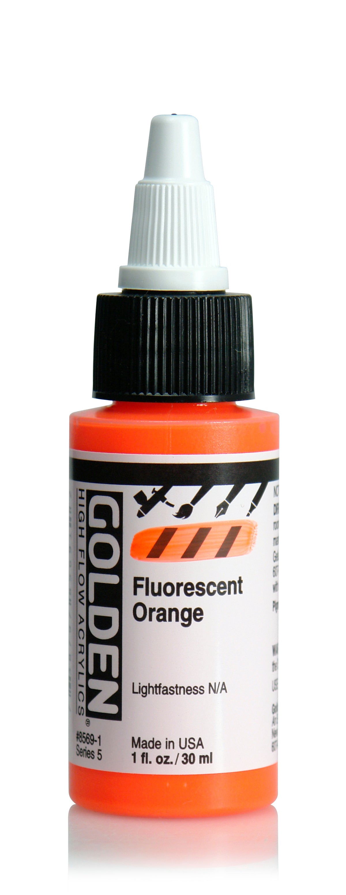 Golden High Flow Acrylic Flrsct Orange Arts & Crafts JB-26927_402245f3-711c-4451-b14b-d64b2b79b3dc