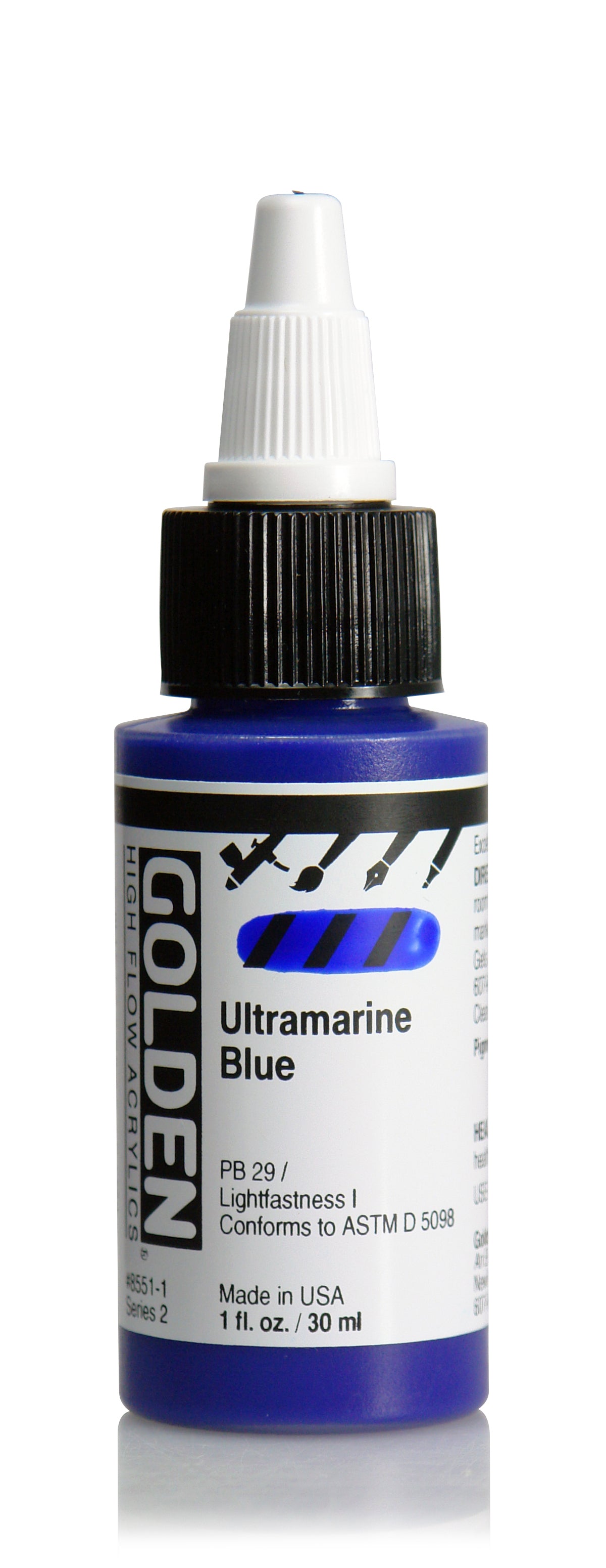 High Flow Acrylic Paint Ultramarine Blue Arts & Crafts JB-26952_75bdaa5a-7a93-4009-b353-9ede5fac1426
